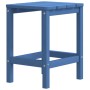 Mesa de jardín Adirondack HDPE azul agua 38x38x46 cm de vidaXL, Mesas de jardín - Ref: Foro24-318644, Precio: 61,27 €, Descue...