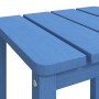 Mesa de jardín Adirondack HDPE azul agua 38x38x46 cm de vidaXL, Mesas de jardín - Ref: Foro24-318644, Precio: 61,27 €, Descue...