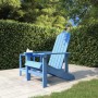 Silla de jardín Adirondack HDPE azul agua de vidaXL, Sillas de jardín - Ref: Foro24-318640, Precio: 150,20 €, Descuento: %