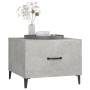 Center table with metal legs 2 units gray concrete 50x50x40 cm by vidaXL, Coffee table - Ref: Foro24-812735, Price: 61,96 €, ...