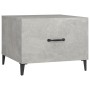 Center table with metal legs 2 units gray concrete 50x50x40 cm by vidaXL, Coffee table - Ref: Foro24-812735, Price: 61,96 €, ...