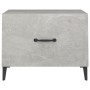 Center table with metal legs 2 units gray concrete 50x50x40 cm by vidaXL, Coffee table - Ref: Foro24-812735, Price: 61,96 €, ...