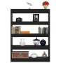 Bücherregal/Raumteiler schwarz 100x30x135 cm von vidaXL, Bücherregale und Regale - Ref: Foro24-811755, Preis: 68,61 €, Rabatt: %