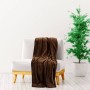 Polyester blanket in brown cocoa color, 200x240 cm. by vidaXL, Blankets - Ref: Foro24-136268, Price: 30,71 €, Discount: %