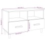 Mueble para TV madera contrachapada negro 80x36x50 cm de vidaXL, Muebles TV - Ref: Foro24-812583, Precio: 63,33 €, Descuento: %