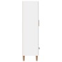 Aparador de madera contrachapada blanco brillante 70x31x115cm de vidaXL, Aparadores - Ref: Foro24-812534, Precio: 96,63 €, De...