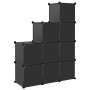 Cube shelving with 9 compartments black PP by vidaXL, Shoe racks and shoe organizers - Ref: Foro24-340547, Price: 36,59 €, Di...