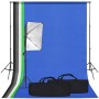 Photography studio kit with softbox and backdrop by vidaXL, Flashes and studio lighting - Ref: Foro24-3094671, Price: 110,22 ...