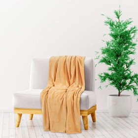 Desert color polyester blanket 200x240 cm by vidaXL, Blankets - Ref: Foro24-136274, Price: 24,02 €, Discount: %