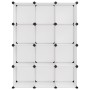 Cube shelving with 12 transparent PP compartments by vidaXL, Shoe racks and shoe organizers - Ref: Foro24-340550, Price: 47,8...