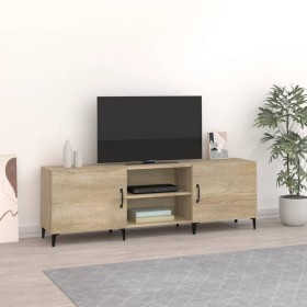 Sonoma Eiche Holzwerkstoff TV-Ständer 150x30x50 cm von vidaXL, TV-Möbel - Ref: Foro24-812630, Preis: 99,99 €, Rabatt: %