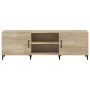 TV stand made of engineered wood in Sonoma oak, 150x30x50 cm. by vidaXL, TV Furniture - Ref: Foro24-812630, Price: 100,64 €, ...