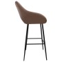 Dark Brown Faux Leather Kitchen Bar Stool by vidaXL, Kitchen stools - Ref: Foro24-338699, Price: 83,04 €, Discount: %