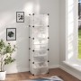 Transparent shoe rack 44x31.5x153.5 cm by vidaXL, Shoe racks and shoe organizers - Ref: Foro24-340562, Price: 49,46 €, Discou...