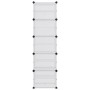 Transparent shoe rack 44x31.5x153.5 cm by vidaXL, Shoe racks and shoe organizers - Ref: Foro24-340562, Price: 43,03 €, Discou...