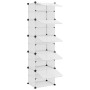 Transparent shoe rack 44x31.5x153.5 cm by vidaXL, Shoe racks and shoe organizers - Ref: Foro24-340562, Price: 43,03 €, Discou...