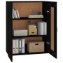 Armario colgante de pared negro 69,5x32,5x90 cm de vidaXL, Aparadores - Ref: Foro24-812304, Precio: 73,37 €, Descuento: %