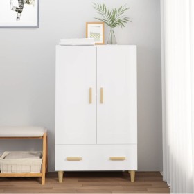 White plywood sideboard 70x31x115 cm by vidaXL, Sideboards - Ref: Foro24-812564, Price: 88,74 €, Discount: %