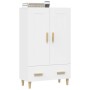 Aparador de madera contrachapada blanco 70x31x115 cm de vidaXL, Aparadores - Ref: Foro24-812564, Precio: 89,32 €, Descuento: %