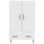 Aparador de madera contrachapada blanco 70x31x115 cm de vidaXL, Aparadores - Ref: Foro24-812564, Precio: 89,32 €, Descuento: %