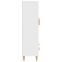 Aparador de madera contrachapada blanco 70x31x115 cm de vidaXL, Aparadores - Ref: Foro24-812564, Precio: 89,32 €, Descuento: %