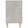 Aparador de madera de ingeniería gris hormigón 100x36x60 cm de vidaXL, Aparadores - Ref: Foro24-812514, Precio: 86,70 €, Desc...