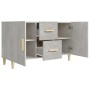 Concrete gray engineered wood sideboard 100x36x60 cm by vidaXL, Sideboards - Ref: Foro24-812514, Price: 90,86 €, Discount: %