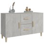 Betongraues Sideboard aus Holzwerkstoff, 100 x 36 x 60 cm von vidaXL, Sideboards - Ref: Foro24-812514, Preis: 90,86 €, Rabatt: %