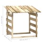 Pergola mit imprägniertem Kiefernholzdach 100x90x100 cm von vidaXL, Pergolen, Bögen und Gartenspaliere - Ref: Foro24-318379, ...