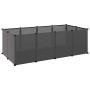 Cage for small animals black PP and steel 144x74x46.5 cm by vidaXL, Cages and habitats for small animals - Ref: Foro24-340571...