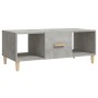 Mesa de centro madera contrachapada gris hormigón 102x50x40 cm de vidaXL, Mesas de centro - Ref: Foro24-812694, Precio: 51,99...