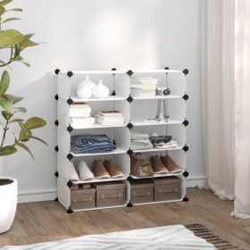 Transparent PP shoe rack 84x32x88.5 cm by vidaXL, Shoe racks and shoe organizers - Ref: Foro24-340567, Price: 40,52 €, Discou...