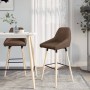 Kitchen bar stools 2 units taupe gray fabric by vidaXL, Kitchen stools - Ref: Foro24-338749, Price: 132,45 €, Discount: %