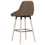 Kitchen bar stools 2 units taupe gray fabric by vidaXL, Kitchen stools - Ref: Foro24-338749, Price: 132,45 €, Discount: %