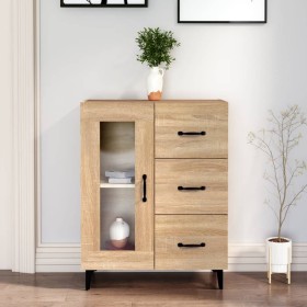 Sonoma Oak Engineered Wood Sideboard 69.5x34x90 cm by vidaXL, Sideboards - Ref: Foro24-812216, Price: 119,99 €, Discount: %