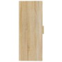 Armario colgante de pared roble Sonoma 69,5x34x90 cm de vidaXL, Aparadores - Ref: Foro24-812279, Precio: 80,49 €, Descuento: %