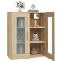 Wall-mounted hanging wardrobe in Sonoma oak, 69.5x34x90 cm by vidaXL, Sideboards - Ref: Foro24-812279, Price: 80,49 €, Discou...