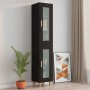 Armario de pared madera de ingeniería negro 34,5x34x90 cm de vidaXL, Aparadores - Ref: Foro24-812448, Precio: 47,99 €, Descue...