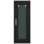 Armario de pared madera de ingeniería negro 34,5x34x90 cm de vidaXL, Aparadores - Ref: Foro24-812448, Precio: 47,99 €, Descue...