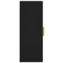 Armario de pared madera de ingeniería negro 34,5x34x90 cm de vidaXL, Aparadores - Ref: Foro24-812448, Precio: 47,99 €, Descue...