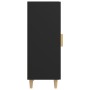 Aparador de madera contrachapada negro 34,5x34x90 cm de vidaXL, Aparadores - Ref: Foro24-812394, Precio: 52,16 €, Descuento: %