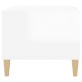 Glossy white plywood coffee table 102x50x40 cm by vidaXL, Coffee table - Ref: Foro24-812696, Price: 48,10 €, Discount: %