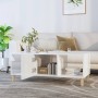 Glossy white plywood coffee table 102x50x40 cm by vidaXL, Coffee table - Ref: Foro24-812696, Price: 48,10 €, Discount: %