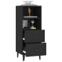 Black plywood sideboard 34.5x34x90 cm by vidaXL, Sideboards - Ref: Foro24-812367, Price: 76,13 €, Discount: %