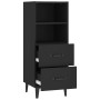 Black plywood sideboard 34.5x34x90 cm by vidaXL, Sideboards - Ref: Foro24-812367, Price: 76,13 €, Discount: %