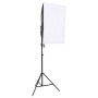 Photo studio kit with lighting set and background by vidaXL, Flashes and studio lighting - Ref: Foro24-3094765, Price: 148,85...