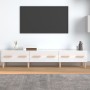 Hochglanzweißer TV-Schrank aus Sperrholz, 150 x 34,5 x 30 cm von vidaXL, TV-Möbel - Ref: Foro24-812642, Preis: 75,03 €, Rabat...