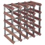 Solid pine wood wine rack for 20 bottles in brown color. by vidaXL, Wine racks - Ref: Foro24-340892, Price: 55,41 €, Discount: %