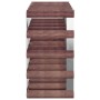 Solid pine wood wine rack for 20 bottles in brown color. by vidaXL, Wine racks - Ref: Foro24-340892, Price: 55,41 €, Discount: %