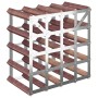 Solid pine wood wine rack for 20 bottles in brown color. by vidaXL, Wine racks - Ref: Foro24-340892, Price: 55,41 €, Discount: %